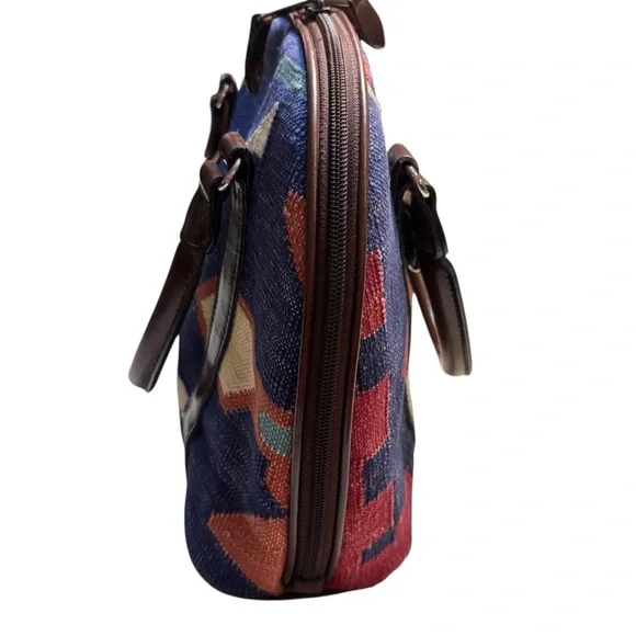 Vintage Laura Gayle Legacy
Southwestern Style Handbag Purse Satchel Shoulder Bag - Picture 3 of 16